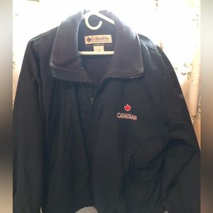 Black lined Colombian Coat, Size-Large